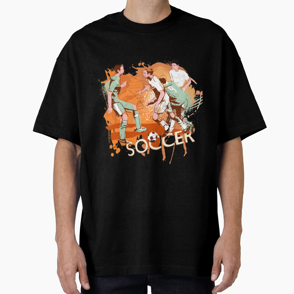 Soccer 3 T-Shirt - Custom Art Print Unisex - T-Shirt, Sweatshirt, Hoodie