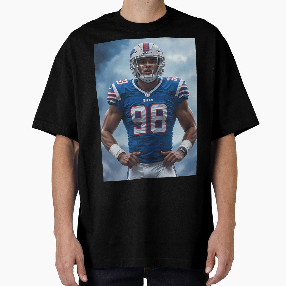 Pj Buffalo Bills Displaying Pride T-Shirt - Trendy Graphic for Adults - T-Shirt, Sweatshirt, Hoodie
