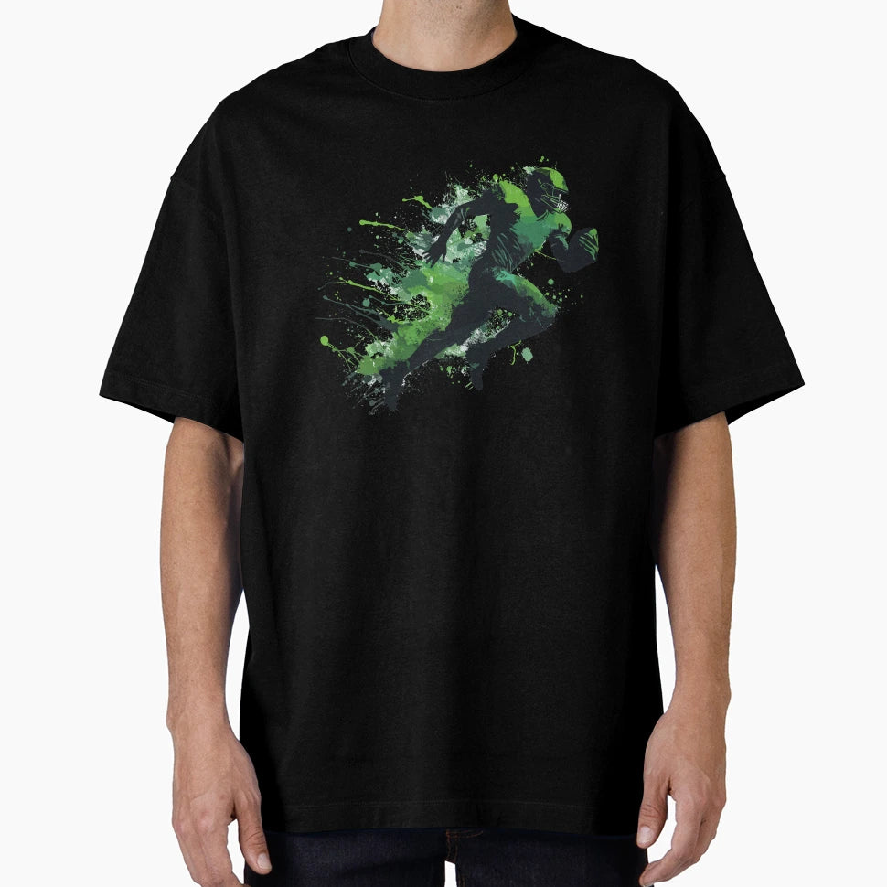 American Football Ink Art T-Shirt - Minimalist Print Unisex - T-Shirt, Sweatshirt, Hoodie