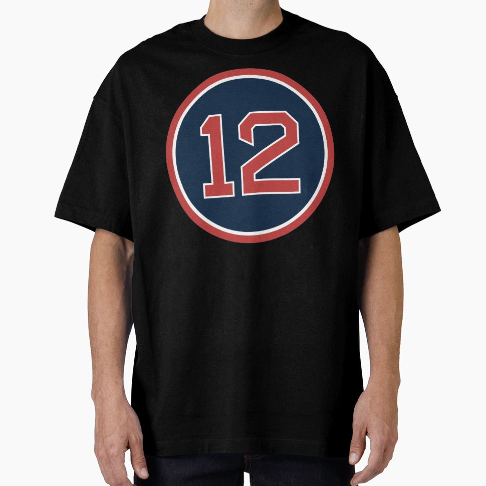 Brock Holt 12 Jersey Number T-Shirt - Fun Novelty Design Unisex - T-Shirt, Sweatshirt, Hoodie