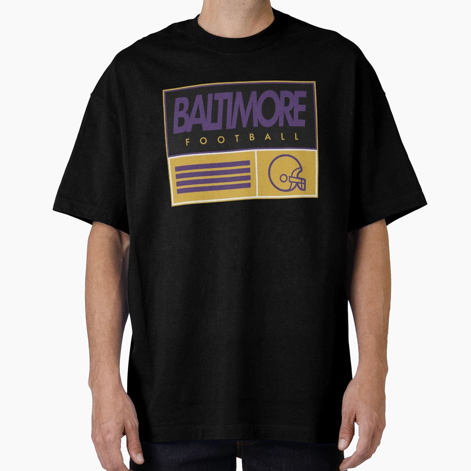 Baltimore Football T-Shirt - Trendy Graphic Men Women - T-Shirt, Sweatshirt, Hoodie