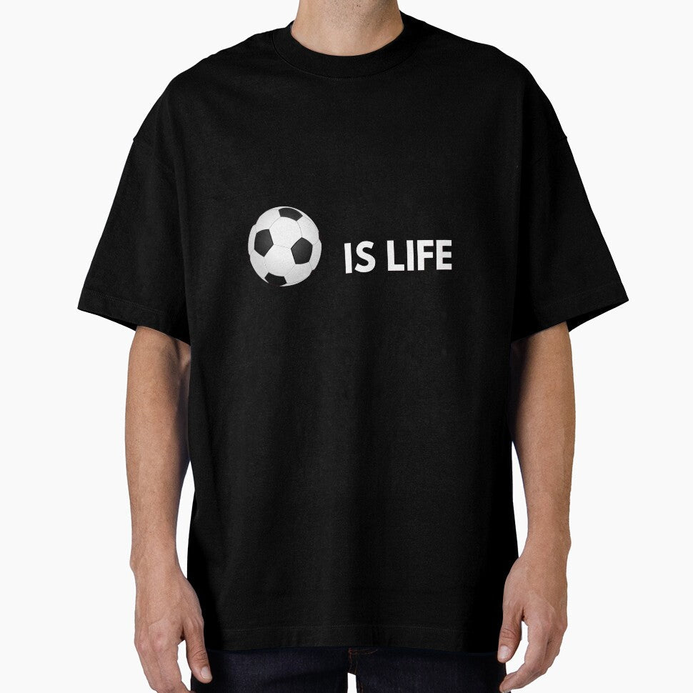 Football is life by eutonyclothing - Adult & Kids T-Shirts, Sweatshirts & Hoodies apparel design preview 1