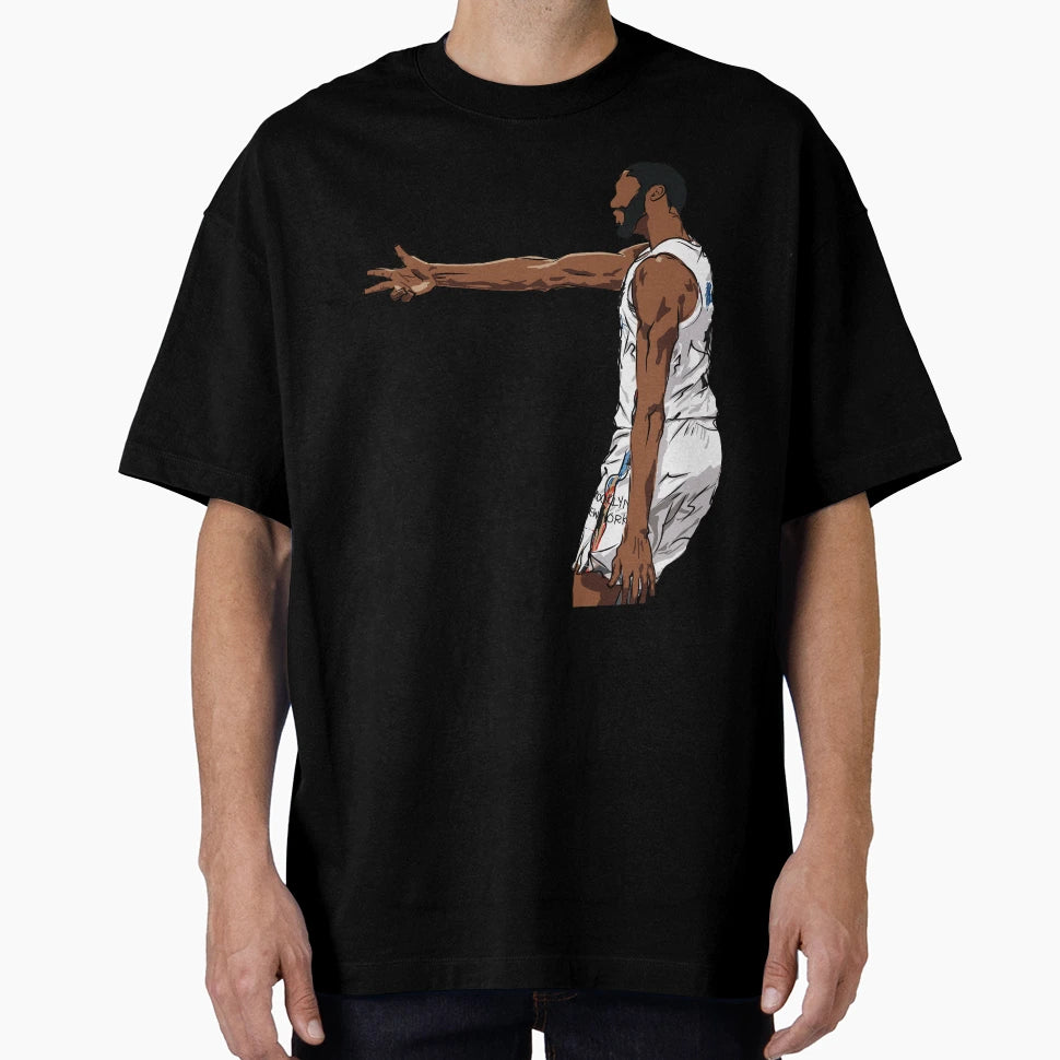 Mikal Bridges Sketch T-Shirt - Streetwear Style for Adults - T-Shirt, Sweatshirt, Hoodie