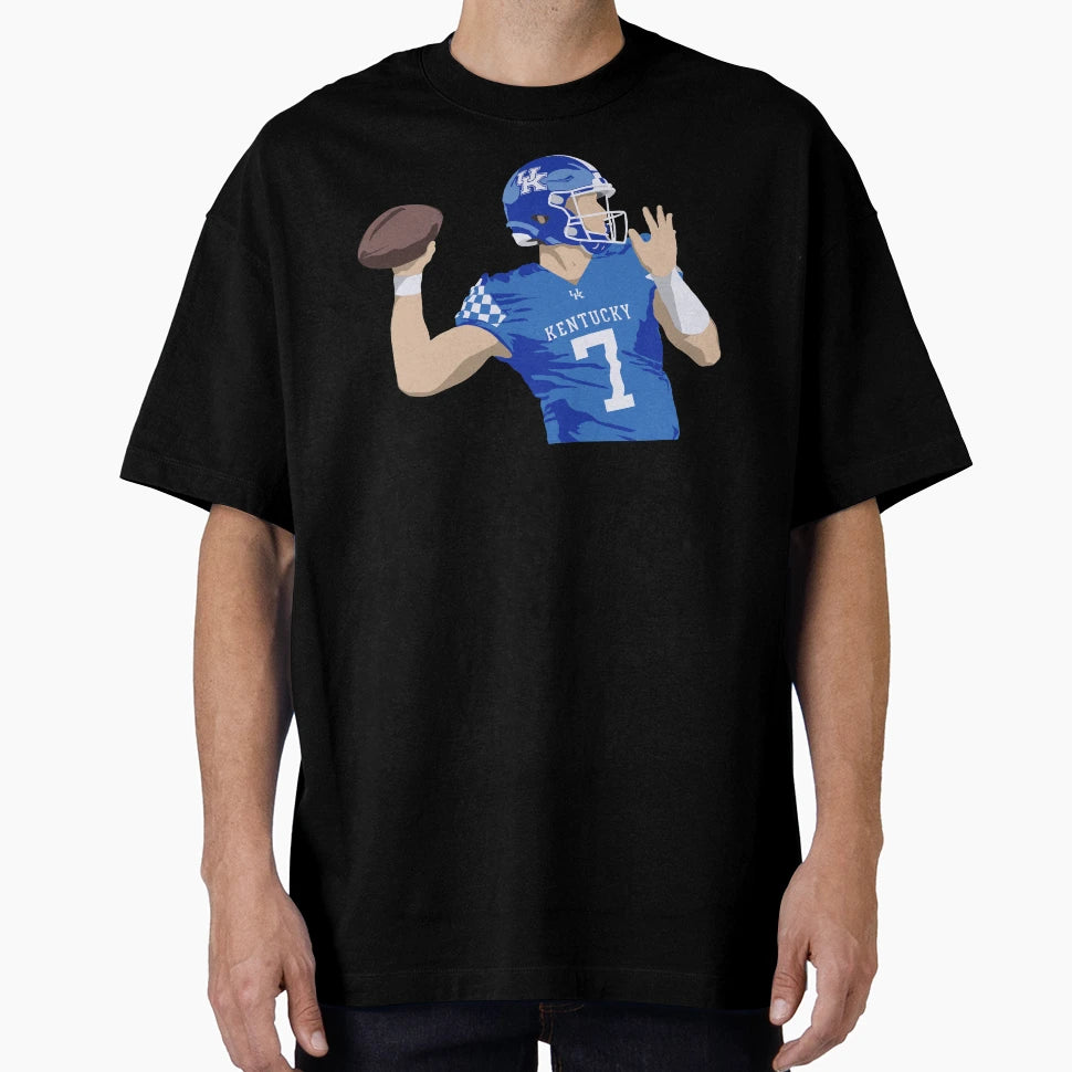 University Kentucky Will Levis Uk 7 T-Shirt - Minimalist Print for Adults - T-Shirt, Sweatshirt, Hoodie