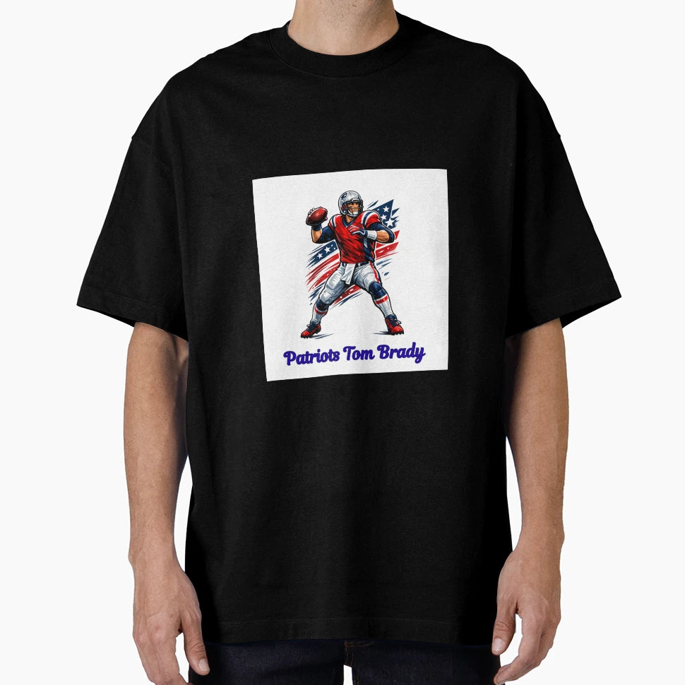Patriots TB Inspired Football Legend T-Shirt - Minimalist Print for Adults - T-Shirt, Sweatshirt, Hoodie