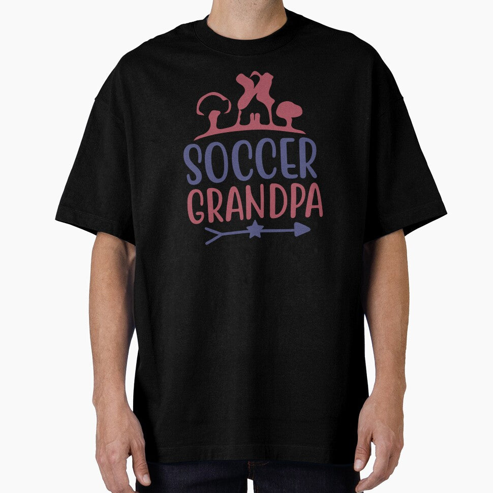 Soccer grandpa by Yallwofunart - Adult & Kids T-Shirts, Sweatshirts & Hoodies apparel design preview 1