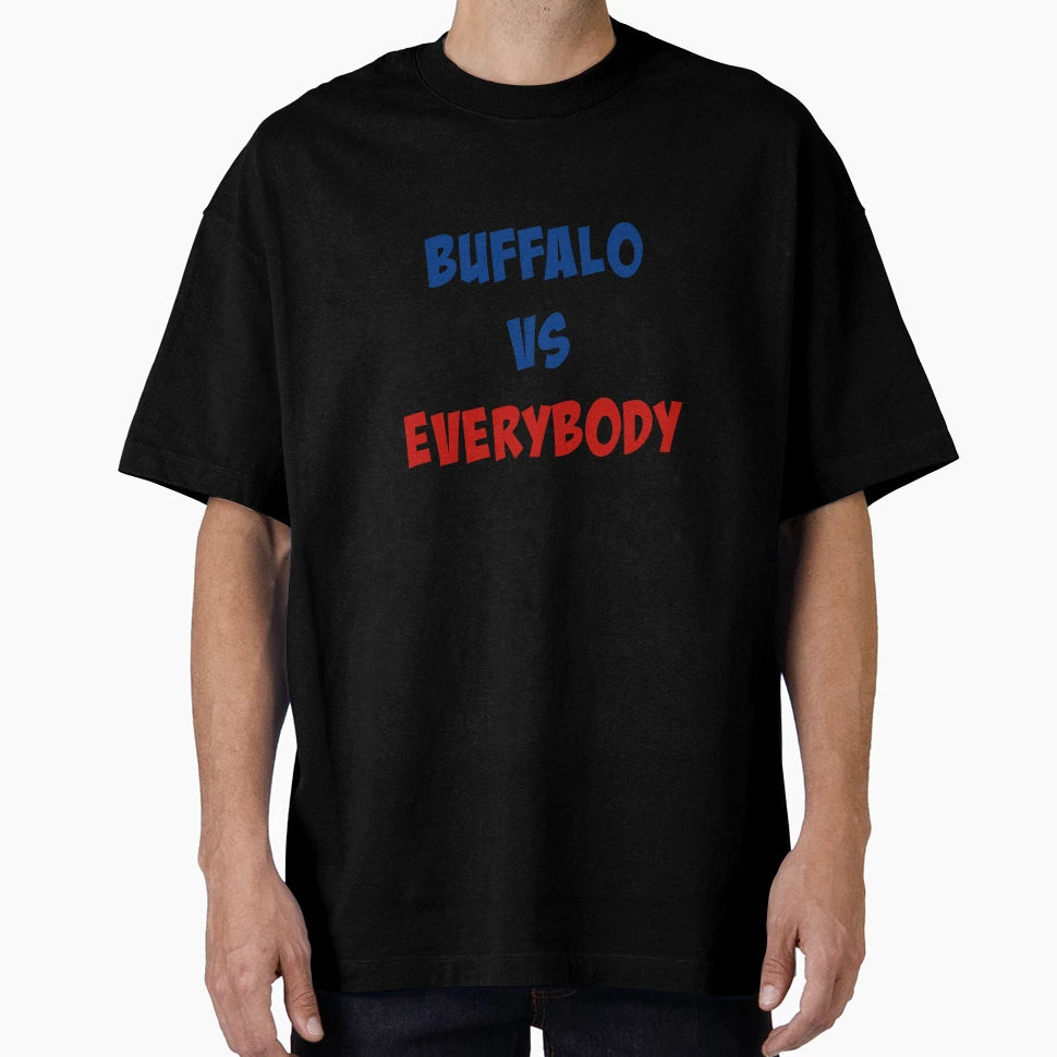 Buffalo Vs Everybody T-Shirt - Minimalist Print Unisex - T-Shirt, Sweatshirt, Hoodie