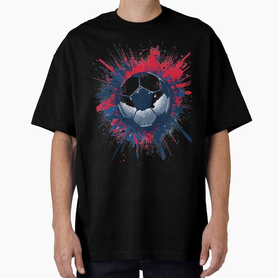 Game Day Football Vibes Soccer Fan Design by - Adult & Kids T-Shirts, Sweatshirts & Hoodies apparel design preview 1