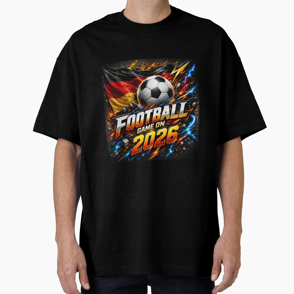Germany Football Energy 2026 T-Shirt - Aesthetic Graphic Unisex - T-Shirt, Sweatshirt, Hoodie