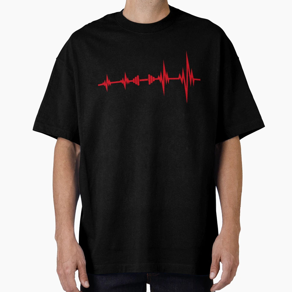 Love Sport Heartbeat Active Sport T-Shirt - Minimalist Print for Adults - T-Shirt, Sweatshirt, Hoodie