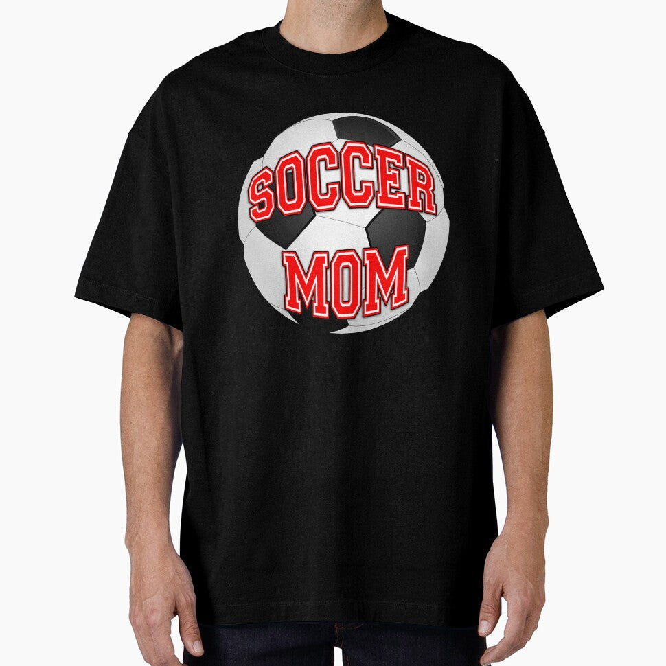 SOCCER MOM by carolina1 - Adult & Kids T-Shirts, Sweatshirts & Hoodies apparel design preview 1