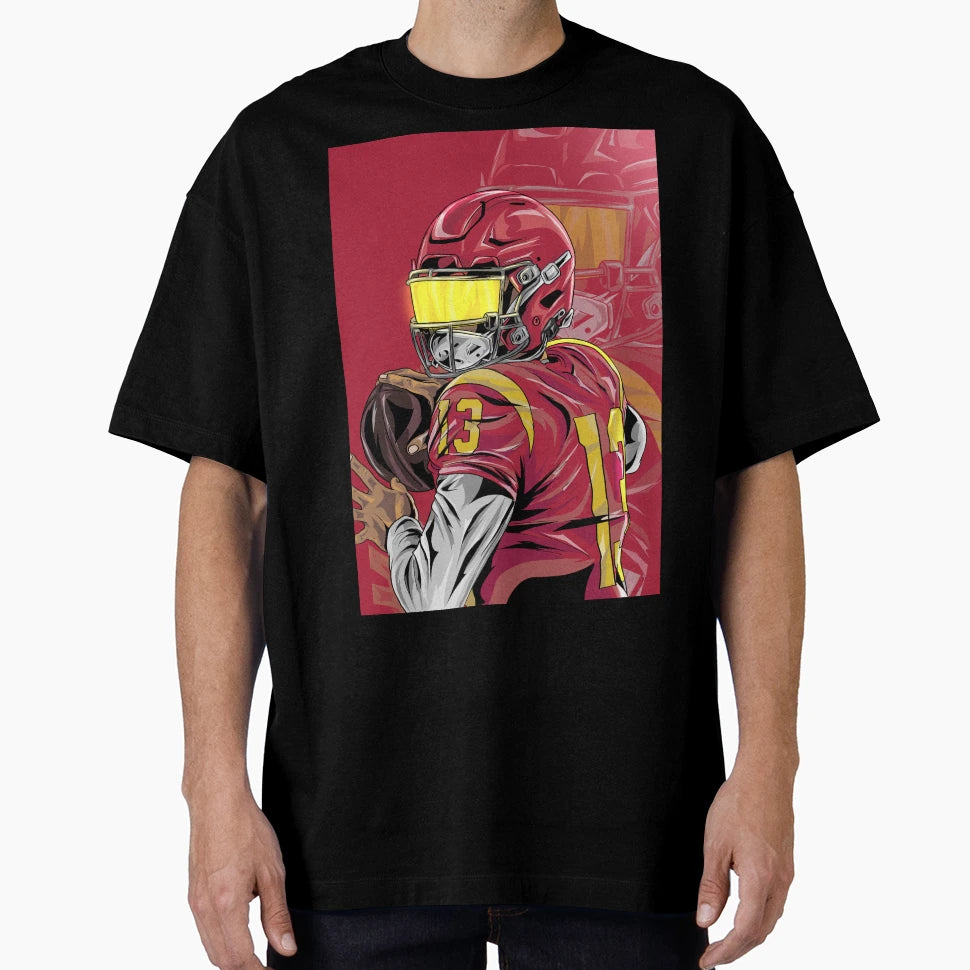 Usc Quarterback CW T-Shirt - Streetwear Style for Adults - T-Shirt, Sweatshirt, Hoodie