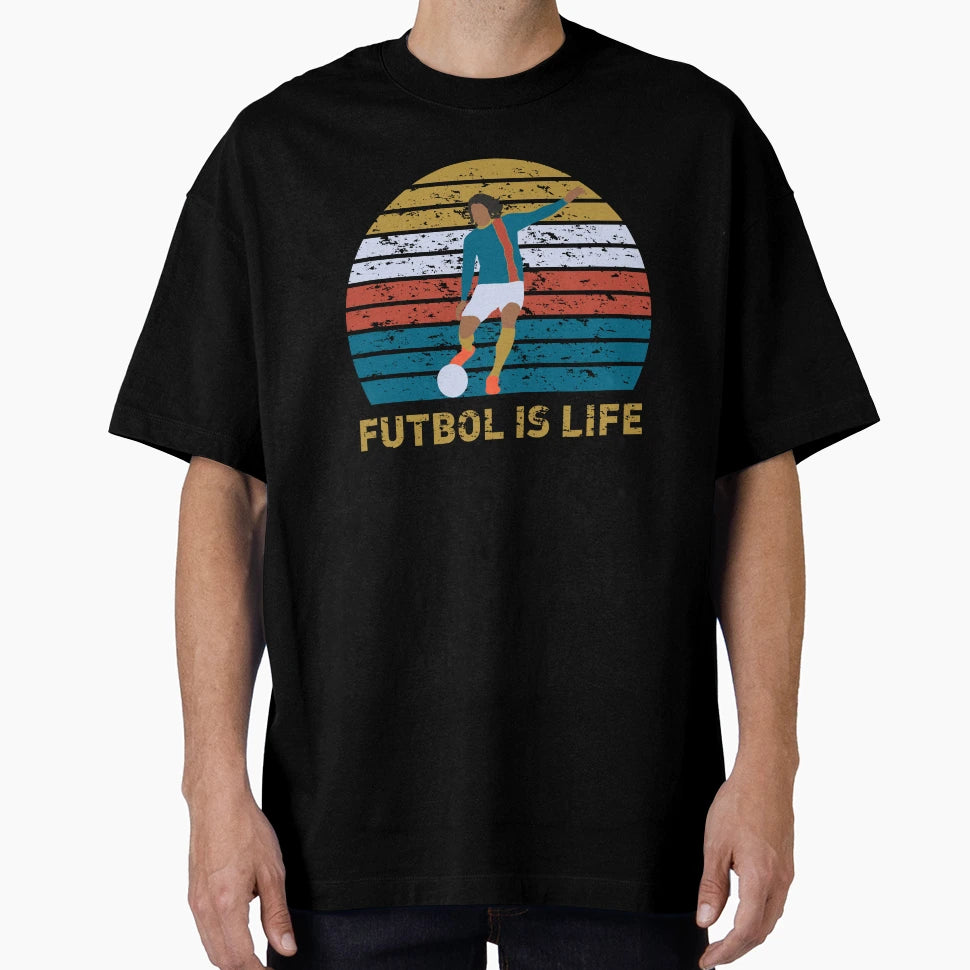 Futbol Is Life T-Shirt - Graphic Print for Adults - T-Shirt, Sweatshirt, Hoodie