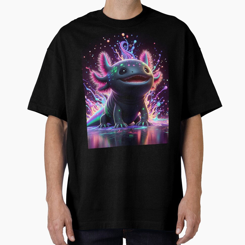Axolotl Art #177 Lovers by ksgraphics222 - Adult & Kids T-Shirts, Sweatshirts & Hoodies apparel design preview 1