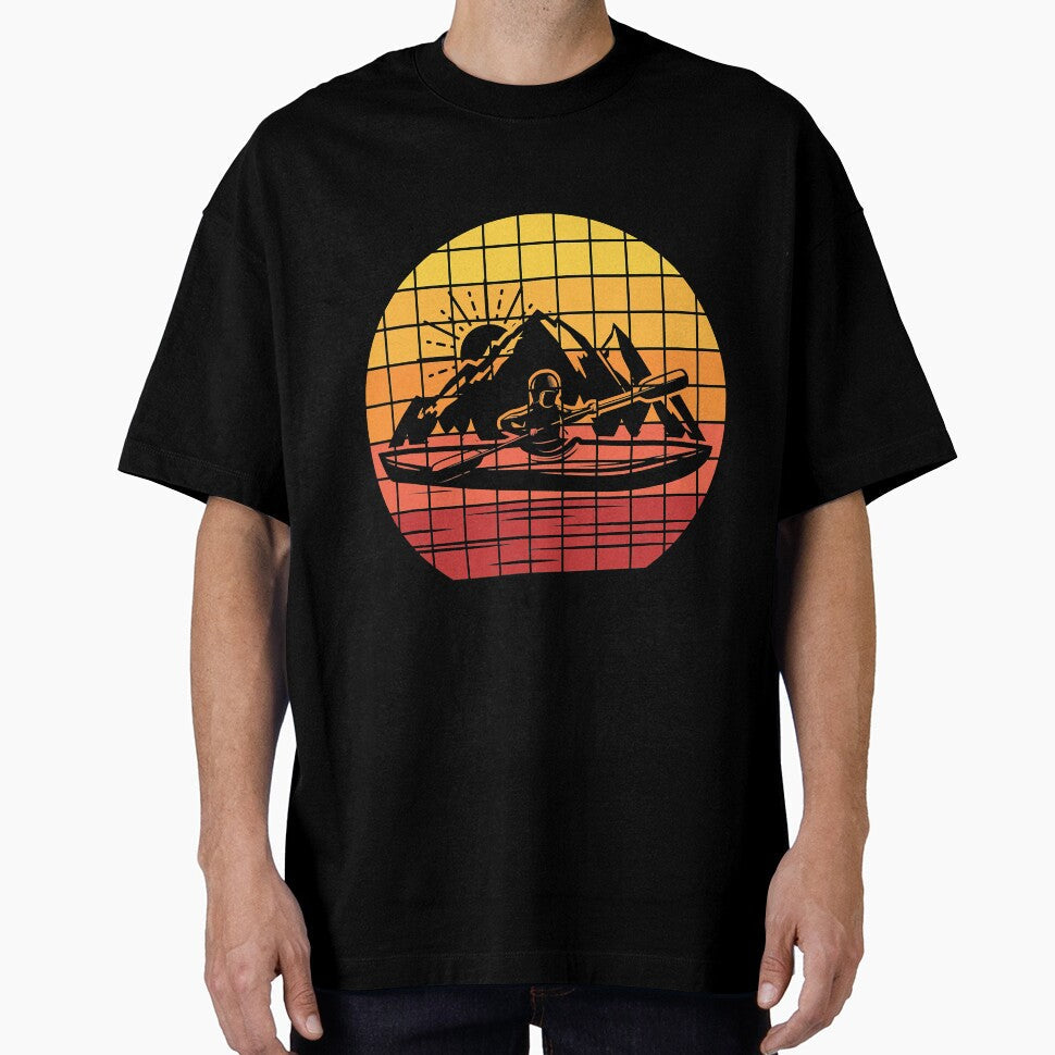 Nature Kayak Canoeing Paddling Kayaker by BundlerVq - Adult & Kids T-Shirts, Sweatshirts & Hoodies apparel design preview 1