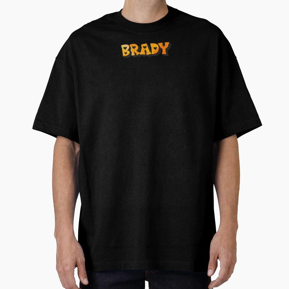 Brady Personalized Name Custom Gift T-Shirt - Aesthetic Graphic for Adults - T-Shirt, Sweatshirt, Hoodie