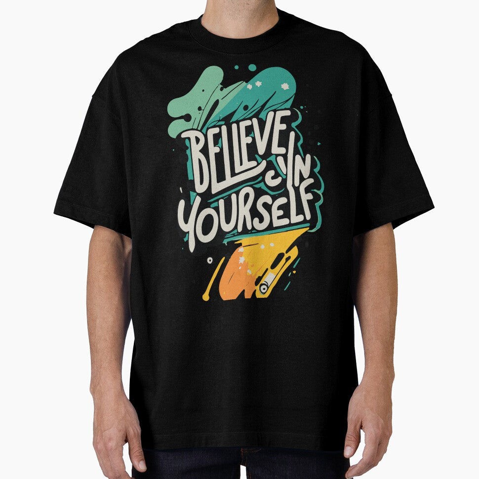 Believe İn Yourself! by UncleBison - Adult & Kids T-Shirts, Sweatshirts & Hoodies apparel design preview 1