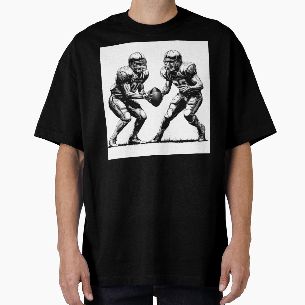 Football Fantasy Sports Lovers T-Shirt - Graphic Print Men Women - T-Shirt, Sweatshirt, Hoodie