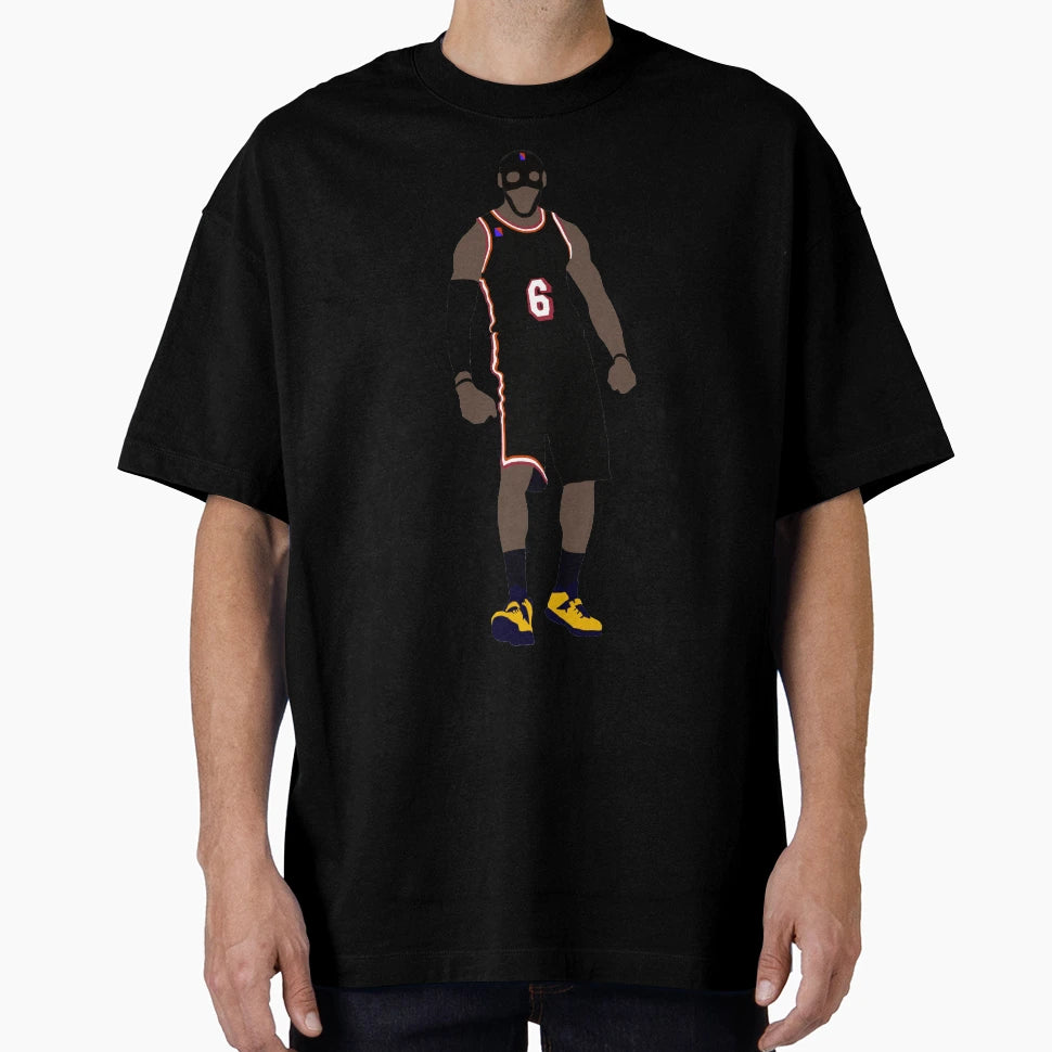 Masked Lebron T-Shirt - Fun Novelty Design for Adults - T-Shirt, Sweatshirt, Hoodie