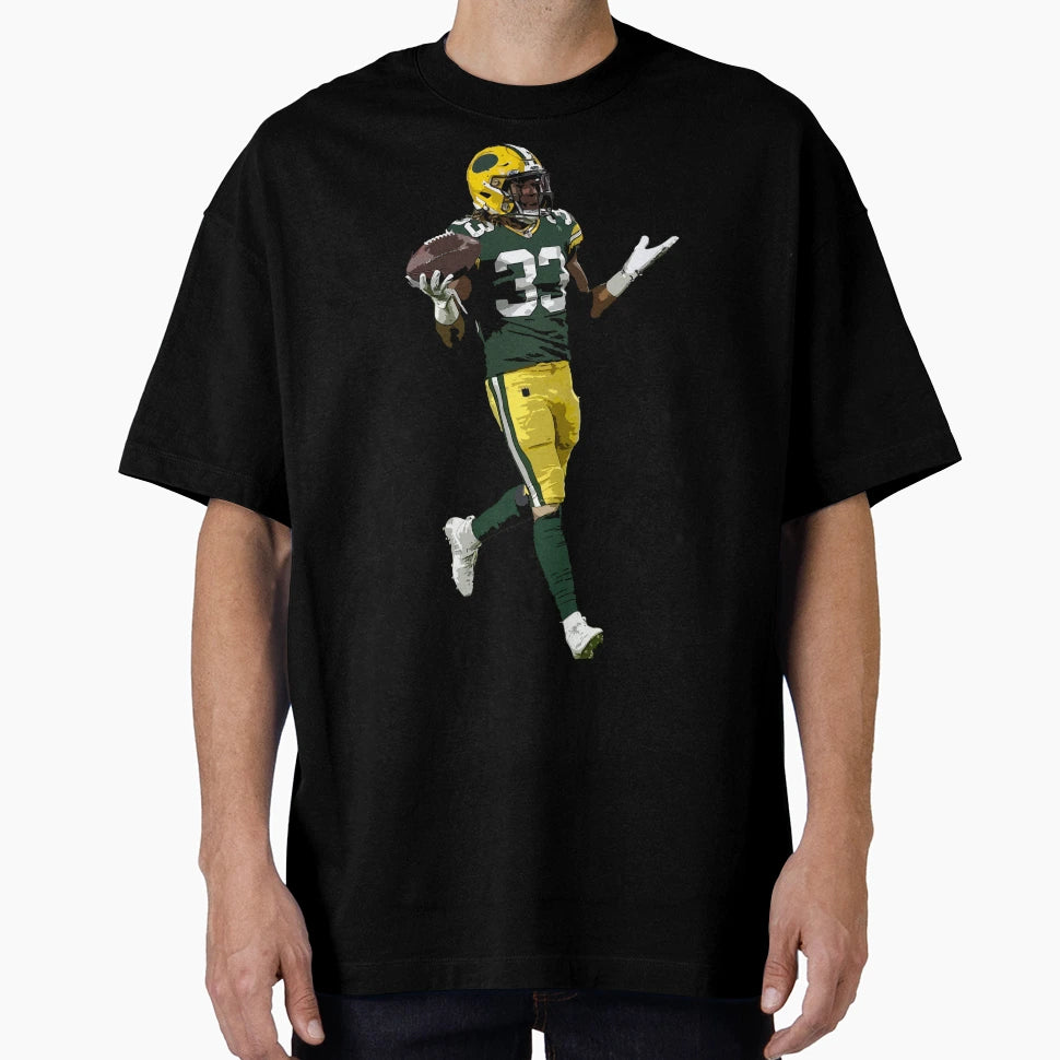 Aaron Jones T-Shirt - Aesthetic Graphic for Adults - T-Shirt, Sweatshirt, Hoodie