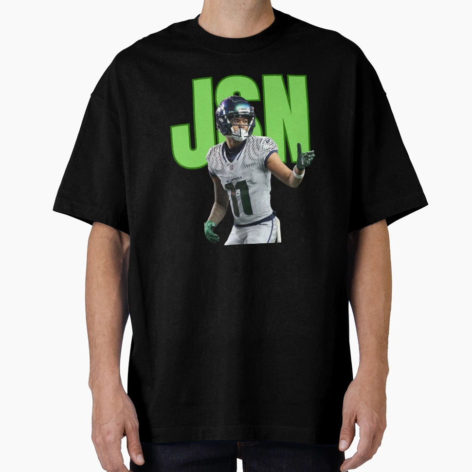Jaxon Smith Njigba Rivalry Uniform T-Shirt - Trendy Graphic Unisex - T-Shirt, Sweatshirt, Hoodie