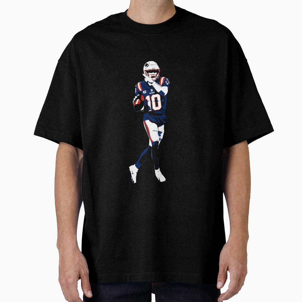 Drake Maye New England Patriots 10 T-Shirt - Aesthetic Graphic Men Women - T-Shirt, Sweatshirt, Hoodie