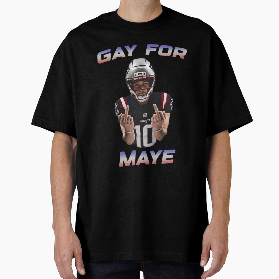 Drake Maye Gay Maye T-Shirt - Trendy Graphic for Adults - T-Shirt, Sweatshirt, Hoodie