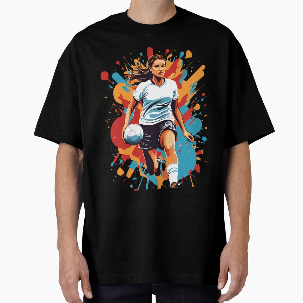 Handball Player Streetwear Iconic T-Shirt - Novelty Apparel Men Women - T-Shirt, Sweatshirt, Hoodie