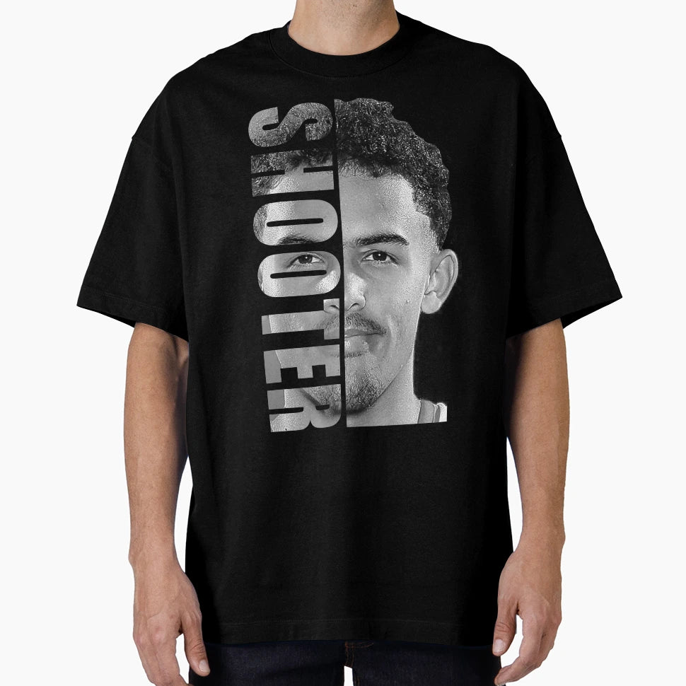 Trae Young Shooter T-Shirt - Graphic Print Men Women - T-Shirt, Sweatshirt, Hoodie