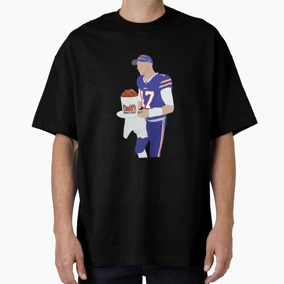 JA Buffalo Bills Duffs Chicken Wings T-Shirt - Unique Graphic for Adults - T-Shirt, Sweatshirt, Hoodie