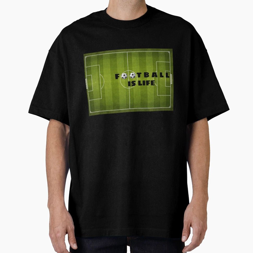 Football Is Life T-Shirt - Custom Art Print Men Women - T-Shirt, Sweatshirt, Hoodie