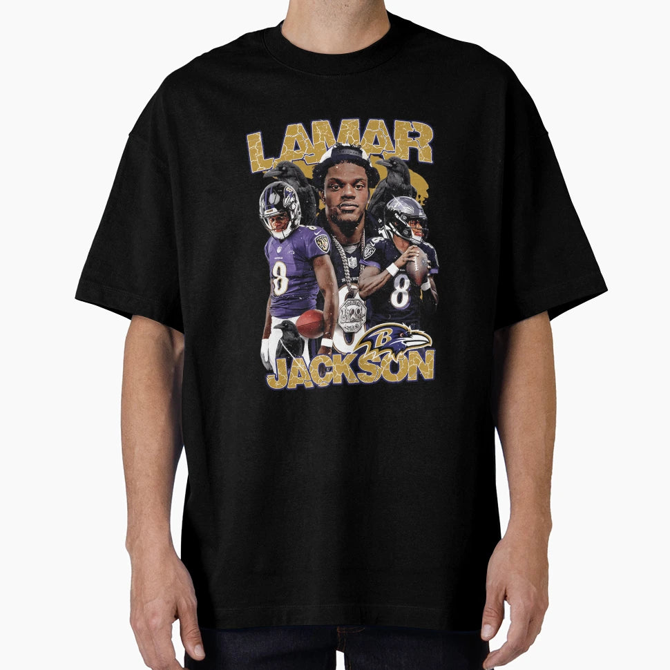 Lamar Collage T-Shirt - Streetwear Style for Adults - T-Shirt, Sweatshirt, Hoodie