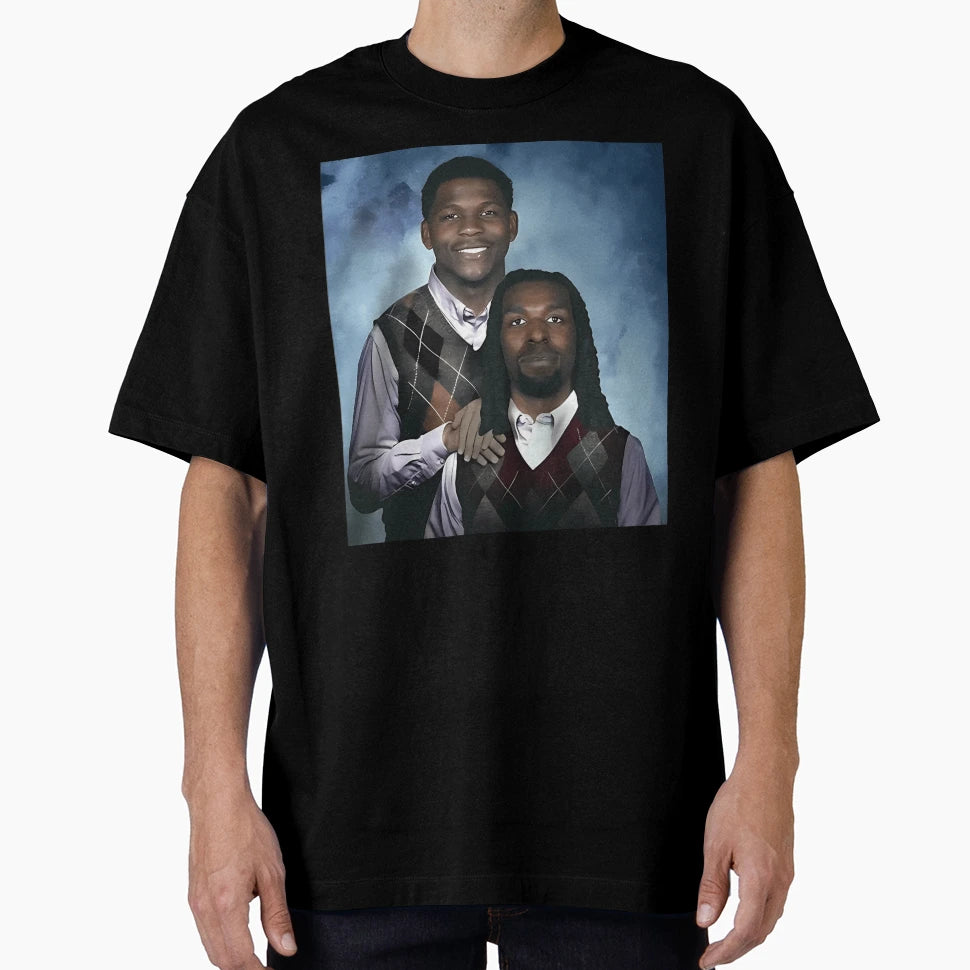 Anthony Edwards Minnesota And Naz T-Shirt - Casual Everyday Wear Men Women - T-Shirt, Sweatshirt, Hoodie