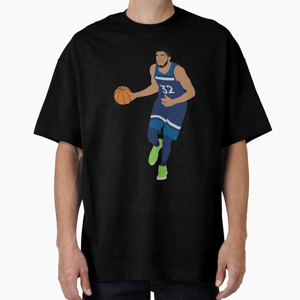 Karl Anthony Towns T-Shirt - Custom Art Print Unisex - T-Shirt, Sweatshirt, Hoodie