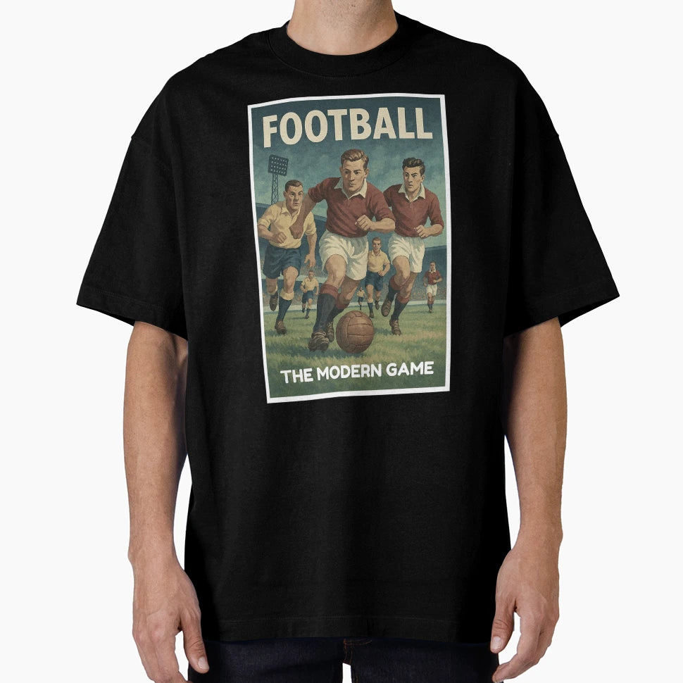 Football Modern Game T-Shirt - Custom Art Print Unisex - T-Shirt, Sweatshirt, Hoodie