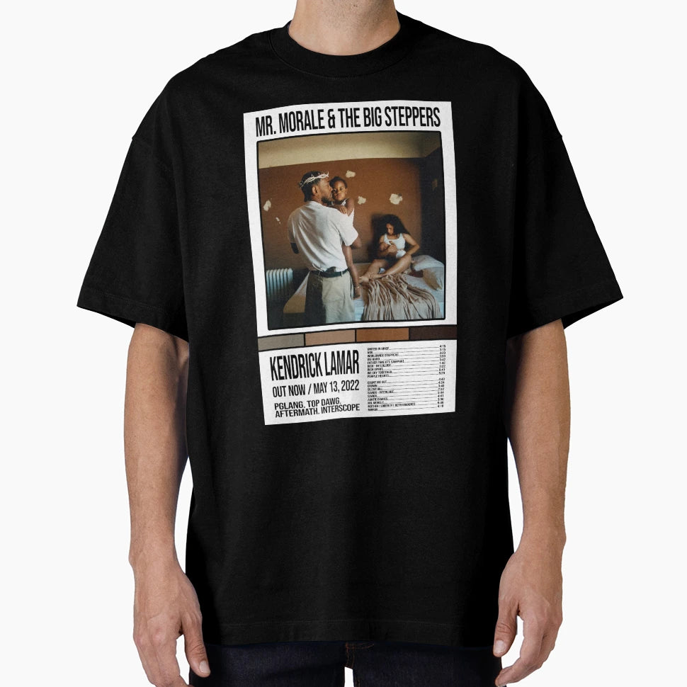 Art Mr Morale Big Steppers Kendrick T-Shirt - Graphic Print for Adults - T-Shirt, Sweatshirt, Hoodie