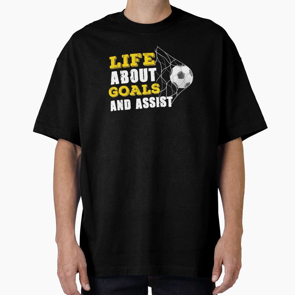 Life Football T-Shirt - Aesthetic Graphic Men Women - T-Shirt, Sweatshirt, Hoodie