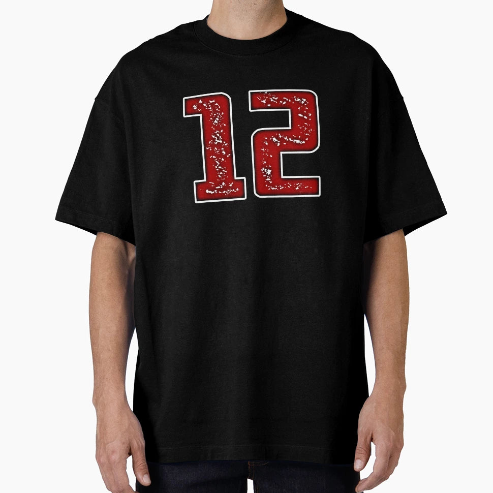 Number 12 T-Shirt - Fun Novelty Design for Adults - T-Shirt, Sweatshirt, Hoodie