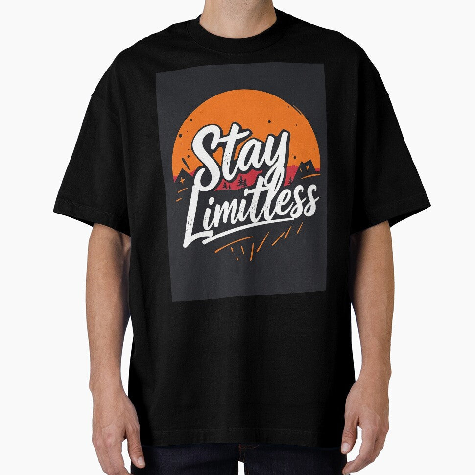 Stay Limitless design by GreatDesignsAI - Adult & Kids T-Shirts, Sweatshirts & Hoodies apparel design preview 1
