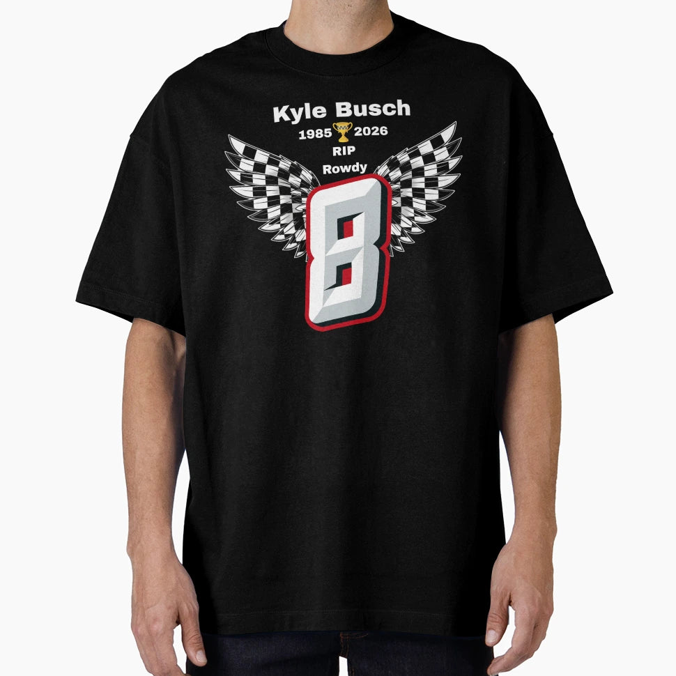 Kyle Busch Memorial T-Shirt - Trendy Graphic Unisex - T-Shirt, Sweatshirt, Hoodie