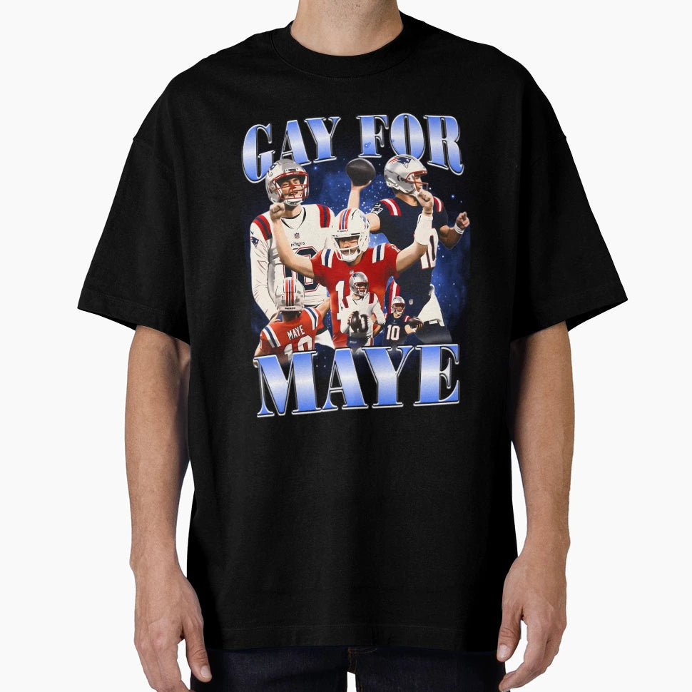 Gay Maye Drake Maye T-Shirt - Aesthetic Graphic for Adults - T-Shirt, Sweatshirt, Hoodie