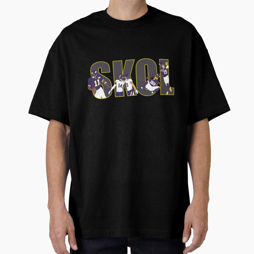Skol Vikings T-Shirt - Graphic Print for Adults - T-Shirt, Sweatshirt, Hoodie