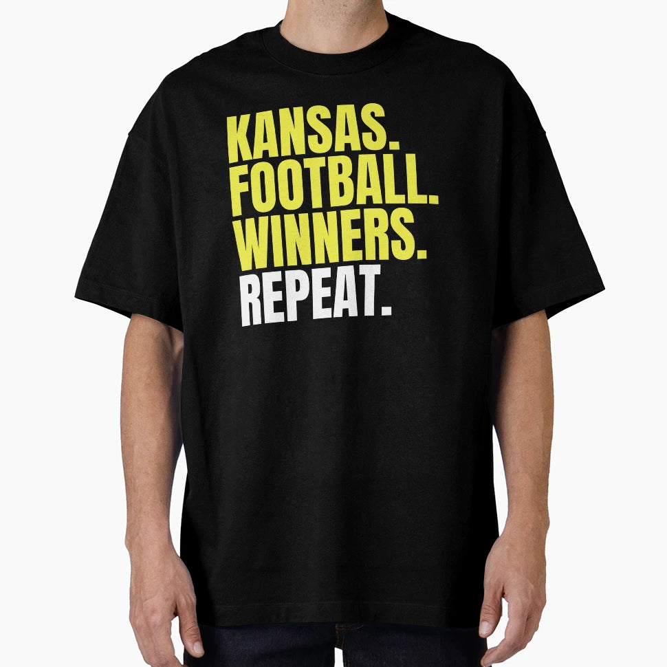 Kansas City Football Kansas Football T-Shirt - Casual Everyday Wear Unisex - T-Shirt, Sweatshirt, Hoodie
