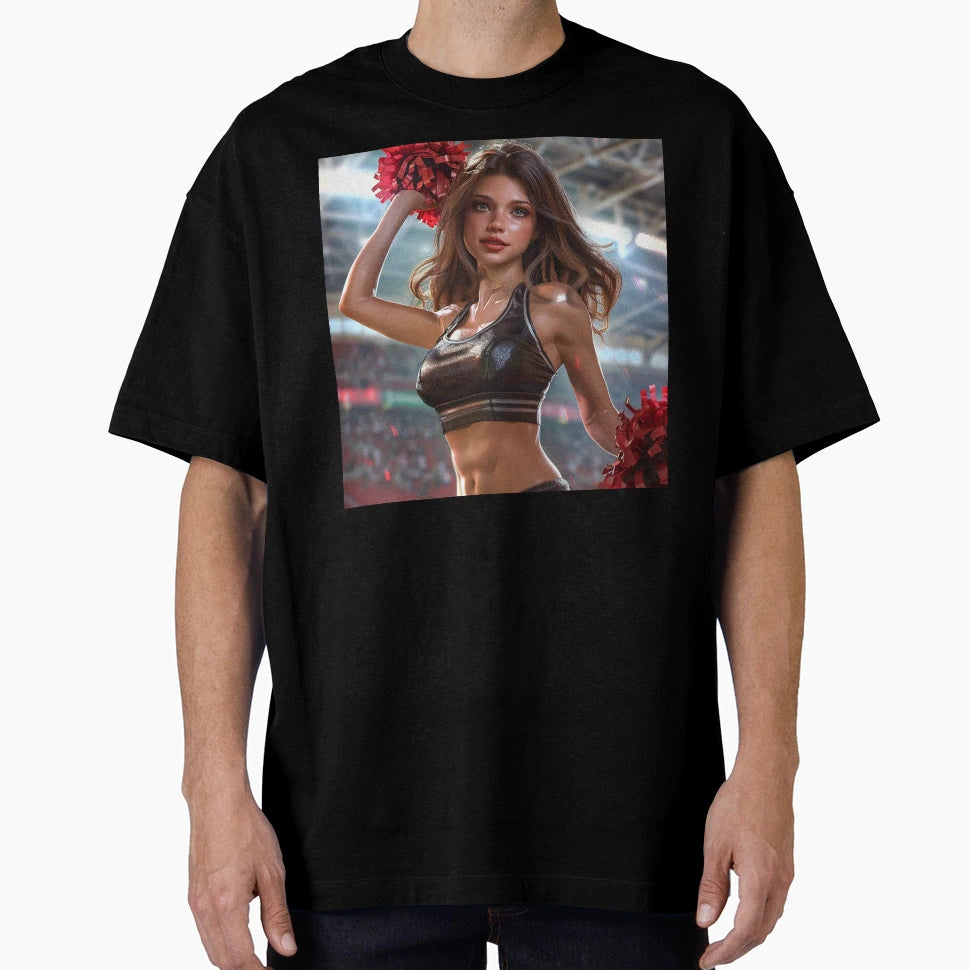 Game Day Energy Cheerleader Field T-Shirt - Fun Novelty Design Unisex - T-Shirt, Sweatshirt, Hoodie