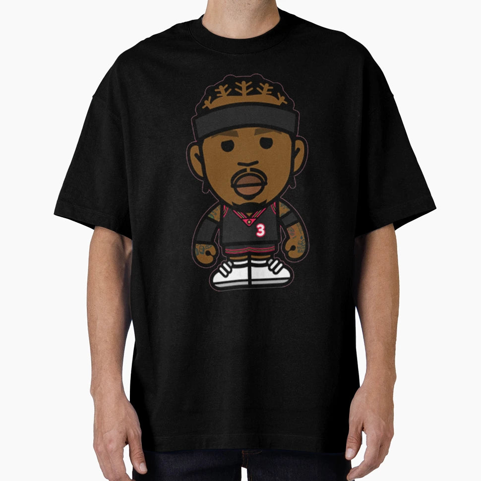 Allen Iverson Fan Basketball T-Shirt - Graphic Print Unisex - T-Shirt, Sweatshirt, Hoodie