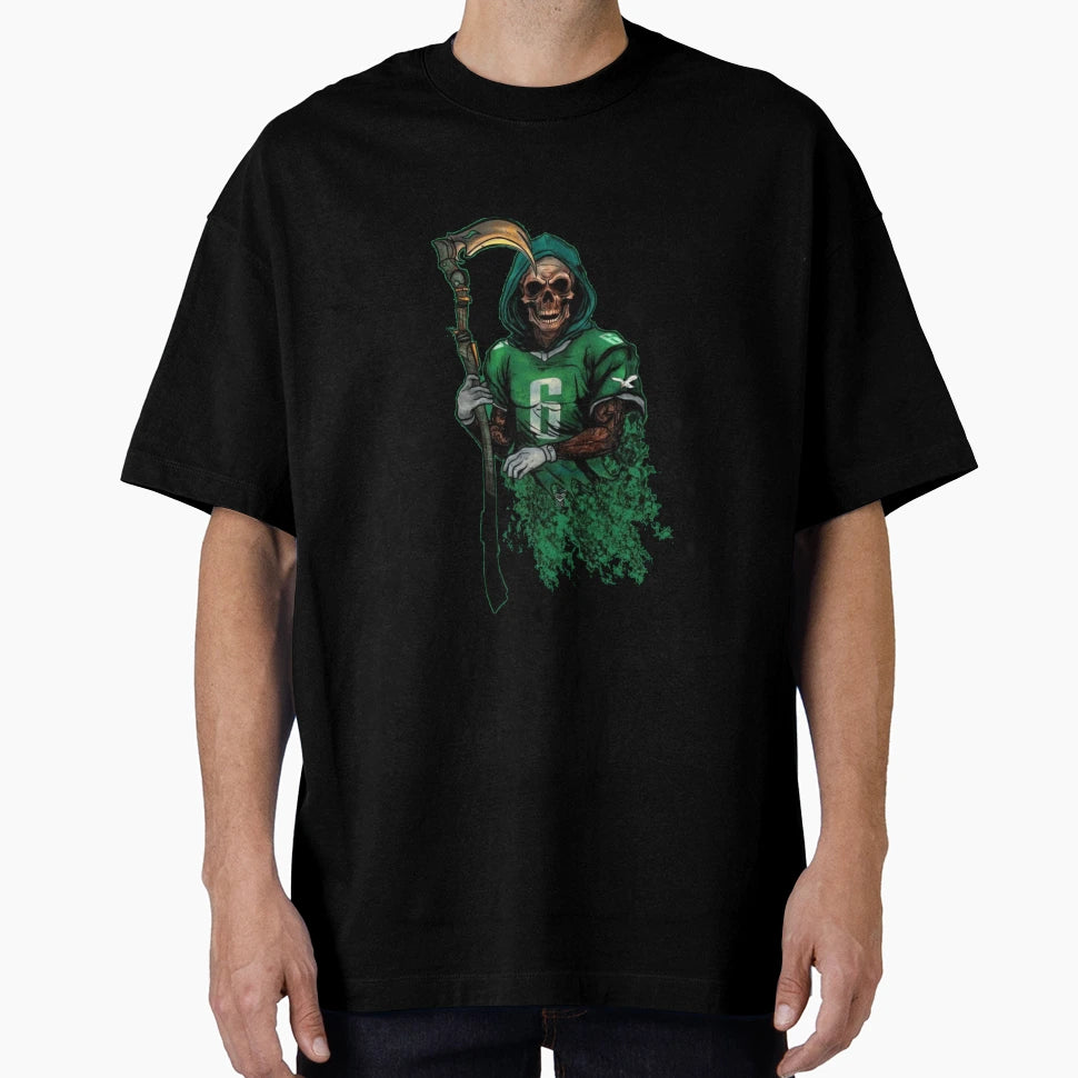 Slim Reaper Football T-Shirt - Graphic Print for Adults - T-Shirt, Sweatshirt, Hoodie