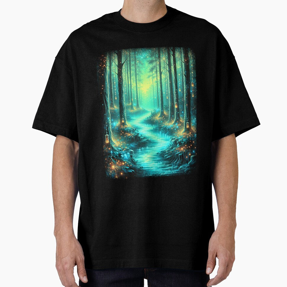 Ethereal Forest of Time by AnmitsuArt - Adult & Kids T-Shirts, Sweatshirts & Hoodies apparel design preview 1