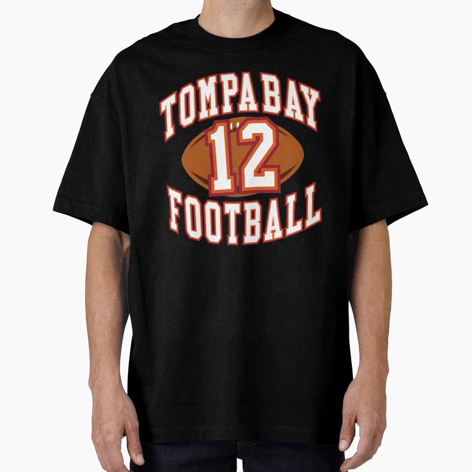 Tompa Bay 12 Football T-Shirt - Casual Everyday Wear Men Women - T-Shirt, Sweatshirt, Hoodie