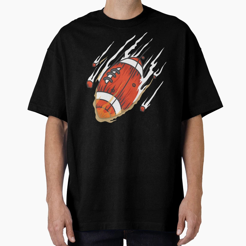 Rocket Football T-Shirt - Custom Art Print Unisex - T-Shirt, Sweatshirt, Hoodie