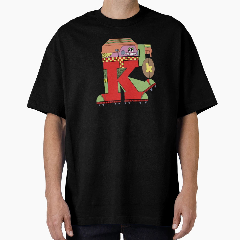 Letter People Mr K T-Shirt - Graphic Print Unisex - T-Shirt, Sweatshirt, Hoodie